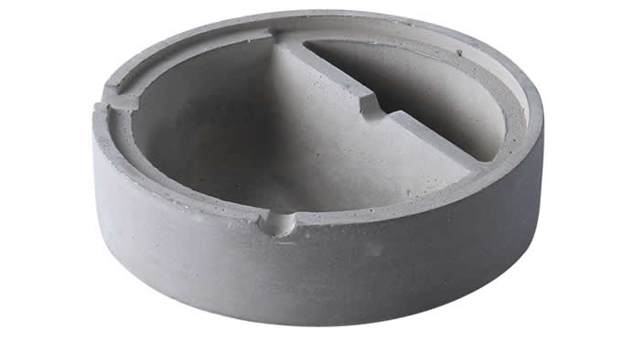  Concrete Cigar Cigarette Ashtray (2 compartments)