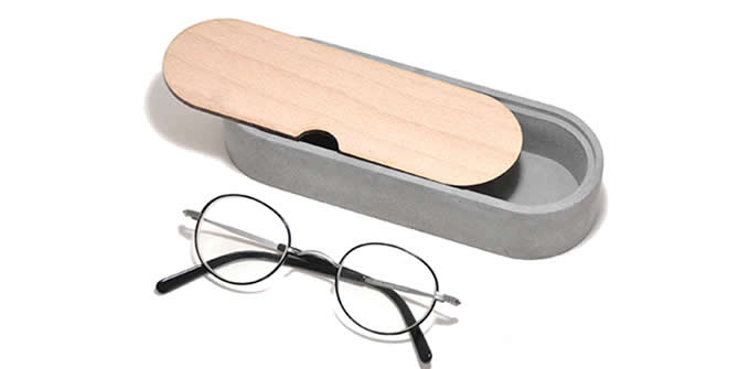 Concrete Sunglasses Case  