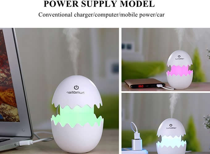 Egg Shaped Mist Humidifier 