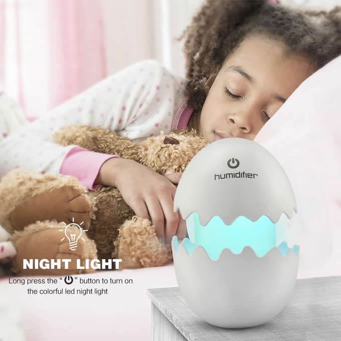 Egg Shaped Mist Humidifier 