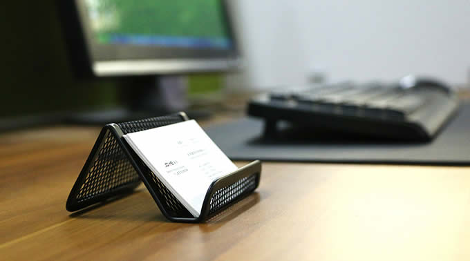  Mesh Business Card Holder Cell Phone Holder