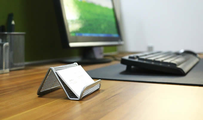  Mesh Business Card Holder Cell Phone Holder