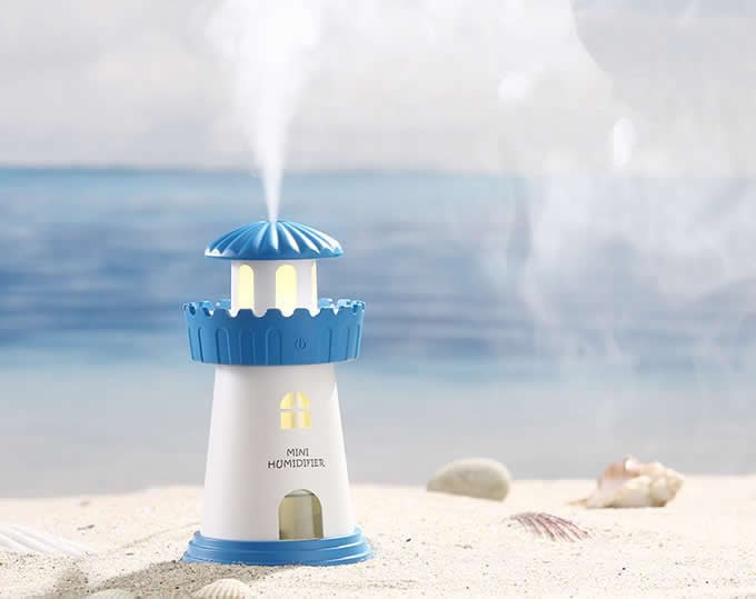   Mini Portable Desktop Air Humidifier USB Mist Humidifier Night Light