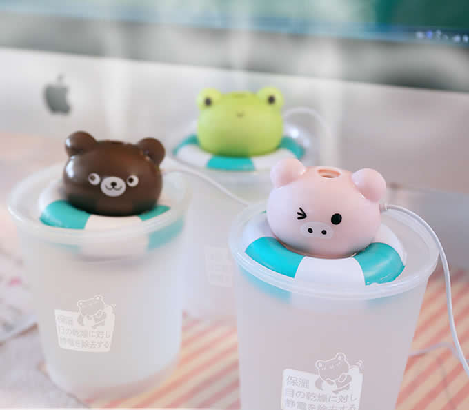  Mini Portable USB Animal Air Humidifier