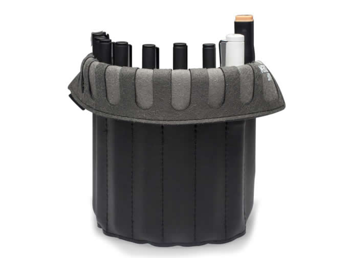  PU Leather Roll Up Style  Pen Pencil Case  