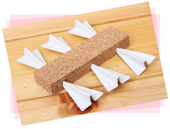 Paper Airplane Pushpins