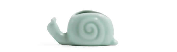  Shell Snail Business Name Card Holder Display Stand for Desk