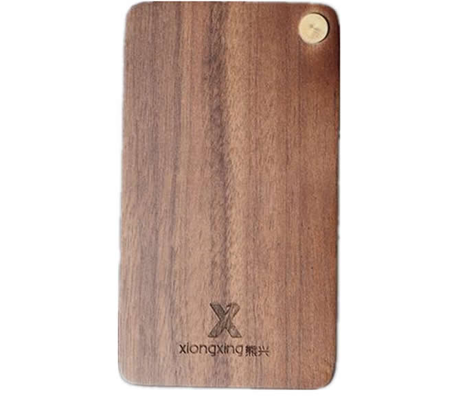 Slim Wooden Business Card Holder Case   