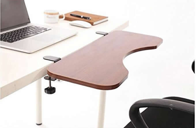 Table Mount Arm Rest Shelf Stand