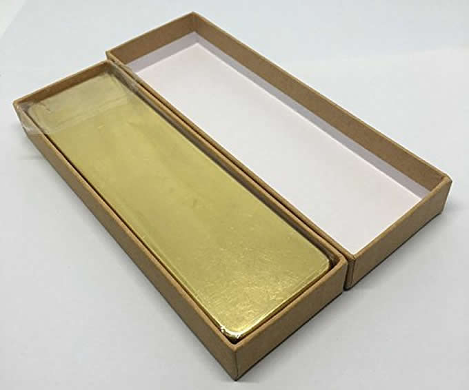   Vintage Brass Pen Pencil Case Holder Stationery Box Storage