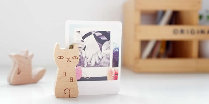  Wooden Miniature Animal Place Card Holders Photo Card Holders