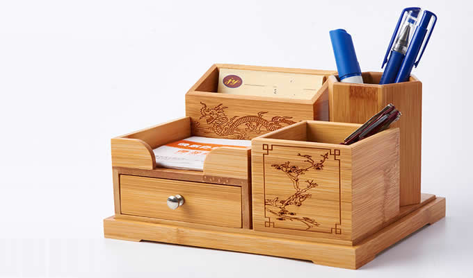 Wooden Office Desk Collection Set