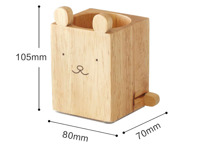  wooden cat pen holder