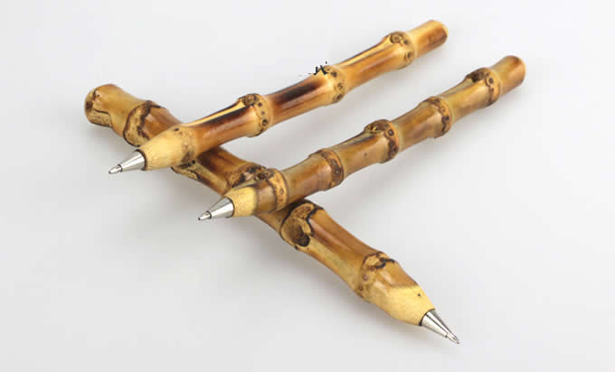  Natural Bamboo Ballpoint Pen