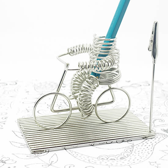 Bicycle Pen Holder