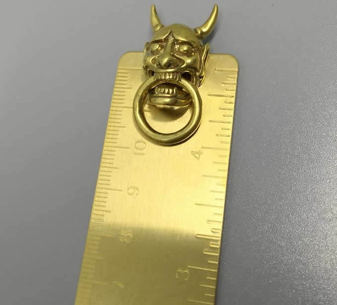   Metallic Brass Ruler 