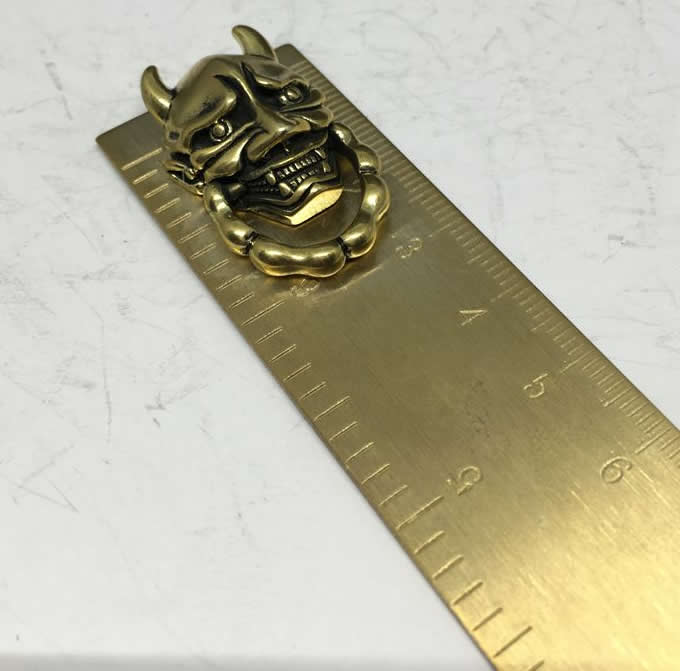   Metallic Brass Ruler 