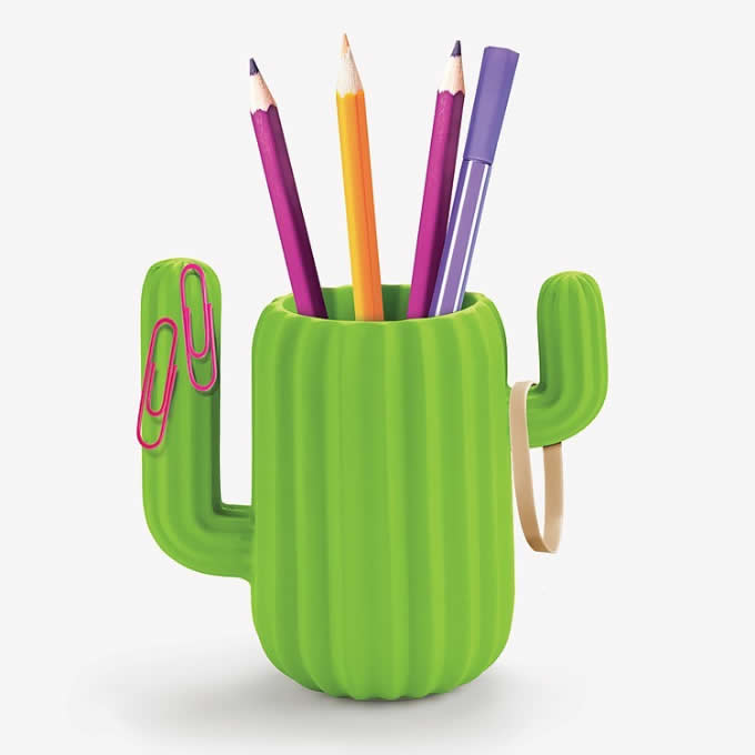 Cactus  Pen Holder Desktop Organizer