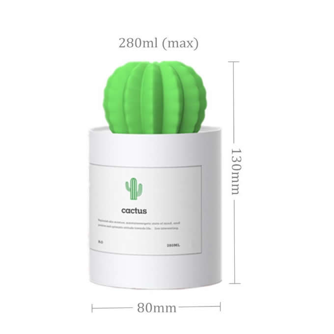  Cactus Shaped Mist Humidifier 