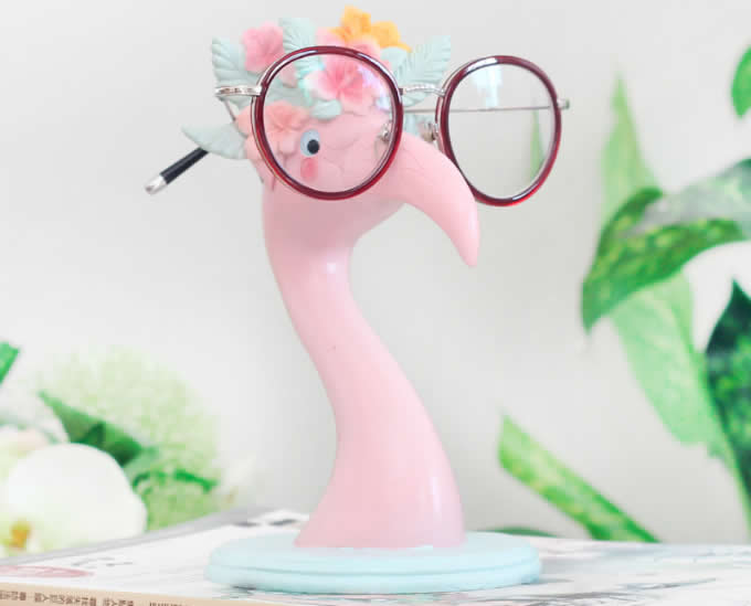 Flamingo Eyeglass Holder Spectacle Display Stand