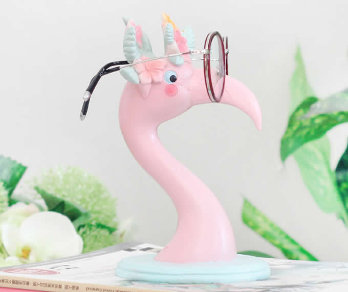Flamingo Eyeglass Holder Spectacle Display Stand