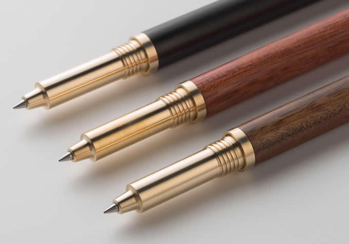    Handcrafted Brass wooden Rollerball Ballpoint Pen