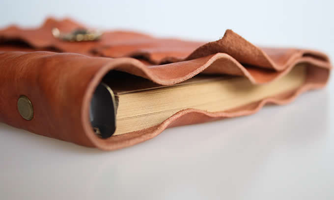  Handmade Genuine Leather Refillable  Binder Diary Travel Journal Notebook