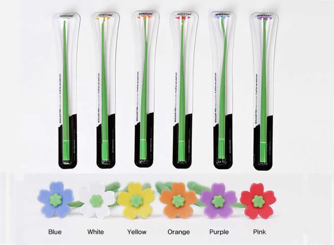  Lucky Flower  Ball Pen  3pcs