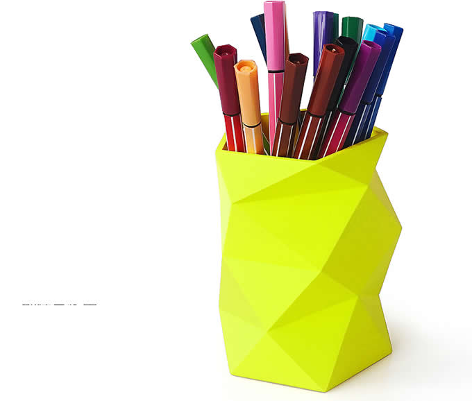  Origami Style Pen Holder  Stationery Organizer