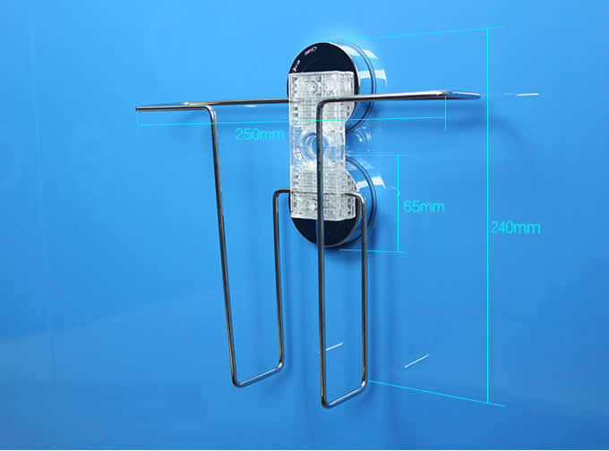 Suction Cup  File Holder and Magazine Rack