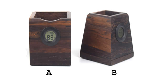     Wooden Phone Stand with Pen&Pencil Cup Holder/Pot 