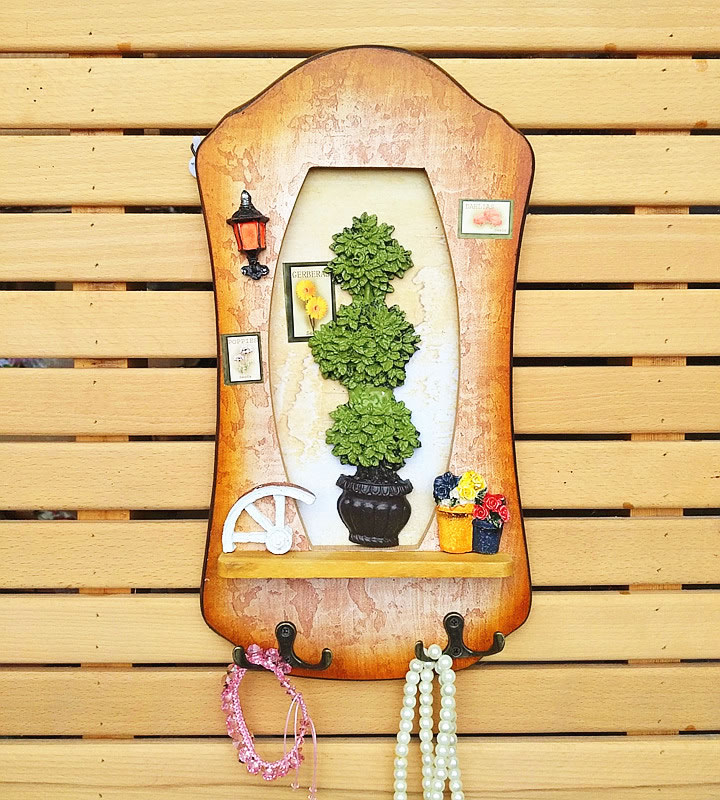 Pastoral Wall Decor Clothes Hat Hook