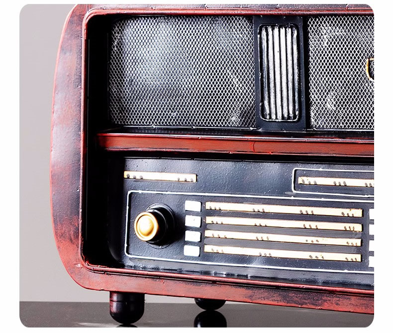 Vintage Radio Model Home Decoration