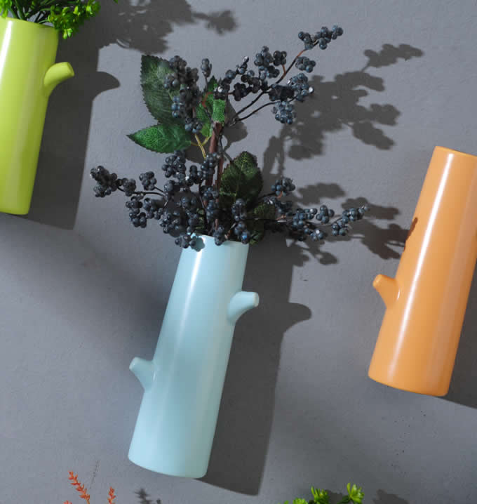  Ceramic Wall Mount Vase 