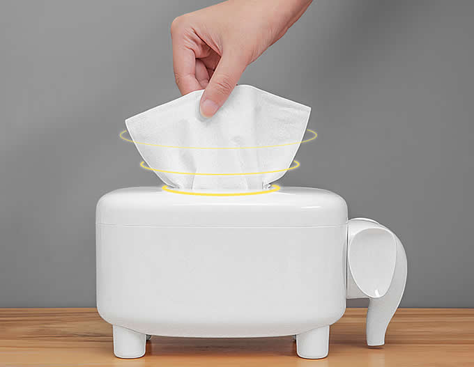 Elephant  Tissue Box