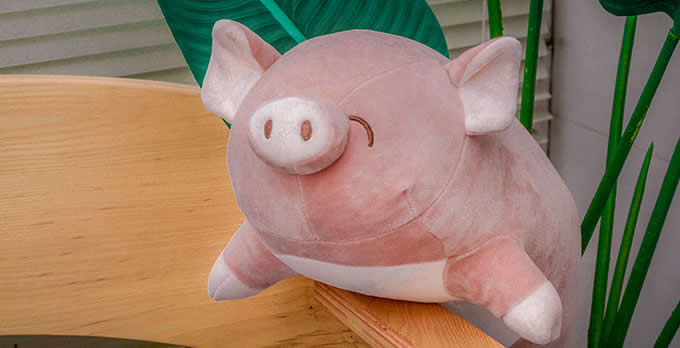 Lovely Pig Style Pillow Cushion Office Nap Cartoon Pillows