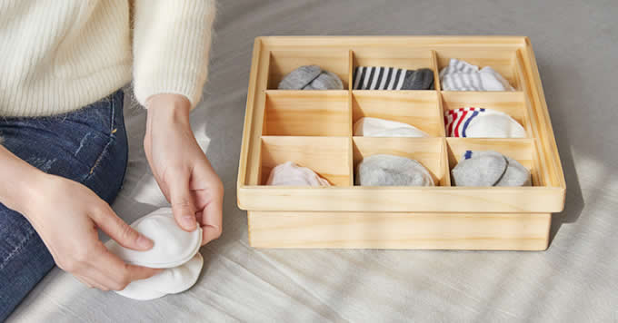  Bamboo Drawer Dividers, Storage Boxes, Closet Organizers, Under Bed Organizer 