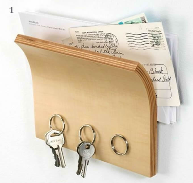 Wooden Key Holder