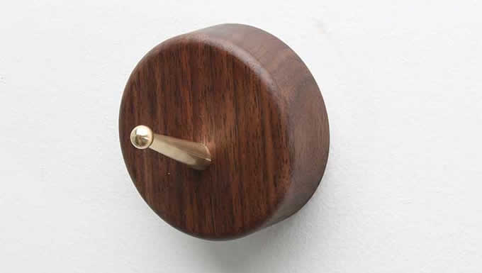  Wooden Hooks Wall Mounted Coat Hanging Hook 