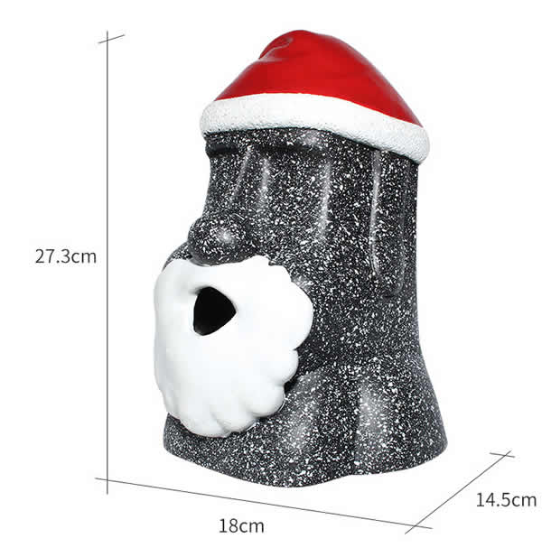 Creative Christmas Stone Man Fun Decoration Tissue Box