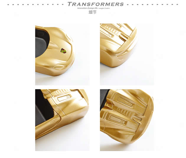 Creative Golden Sports Car Shape Desktop Decoration Ashtray