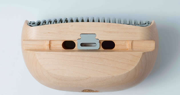 Retro Wooden Cell Phone Sound Amplifier Natural Loudspeaker Phone Holder