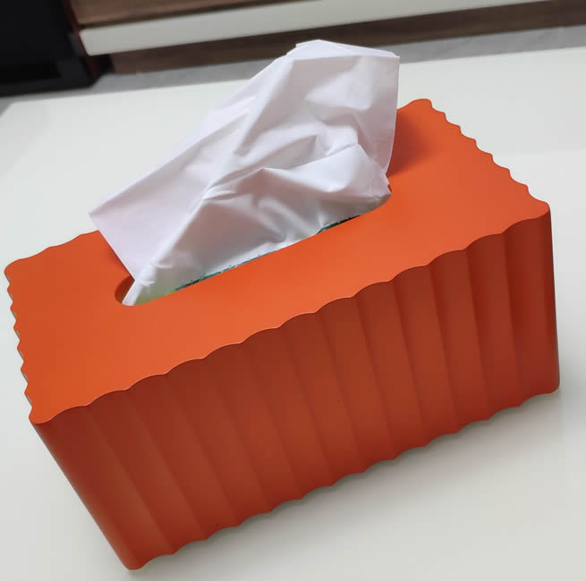 Fashion Geometric Line Art Square Tissue Box