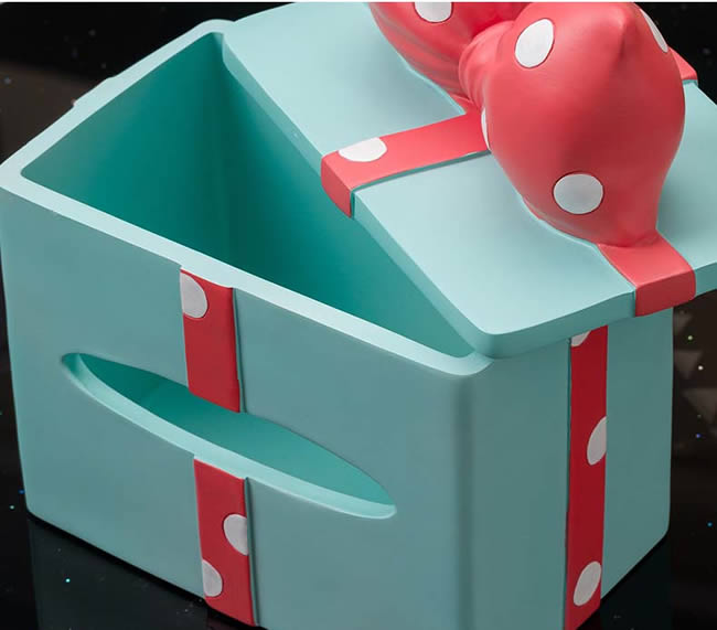 Beautiful Cartoon Bow Tissue Box