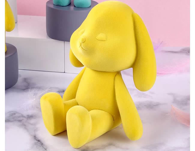 Abstract Cute Big Ears Bunny Desktop Decoration Ornaments