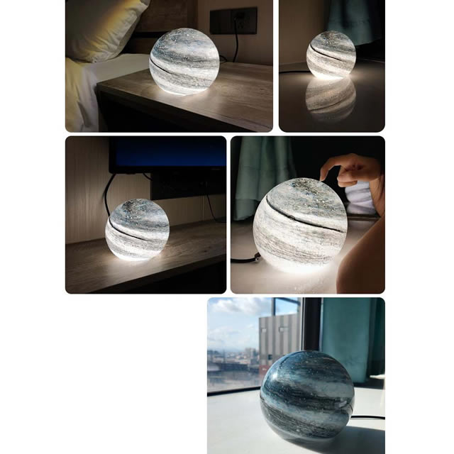 Beautiful Moon LED Bedroom Desktop Night Light