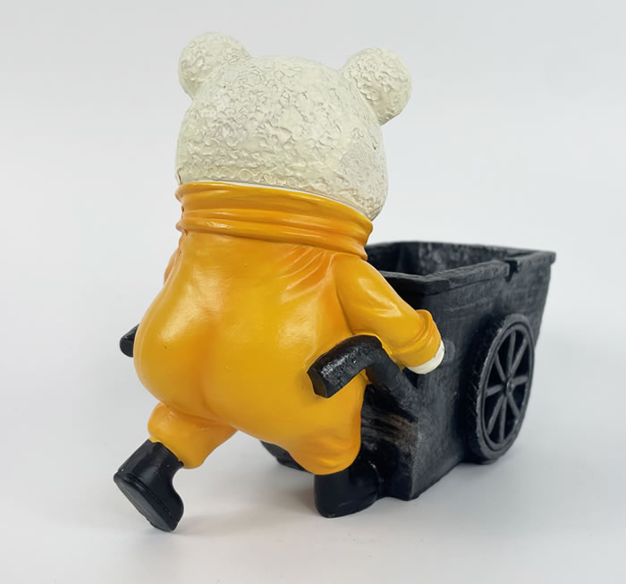 Angry Cartoon Bear Desktop Decoration Ashtray