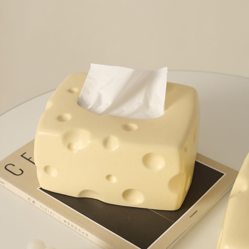 Creative Cheese Shaped Tissue Box