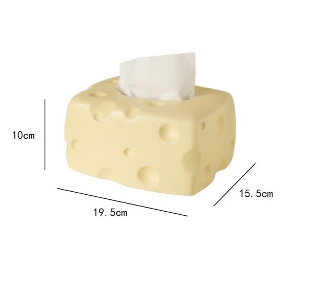 Creative Cheese Shaped Tissue Box