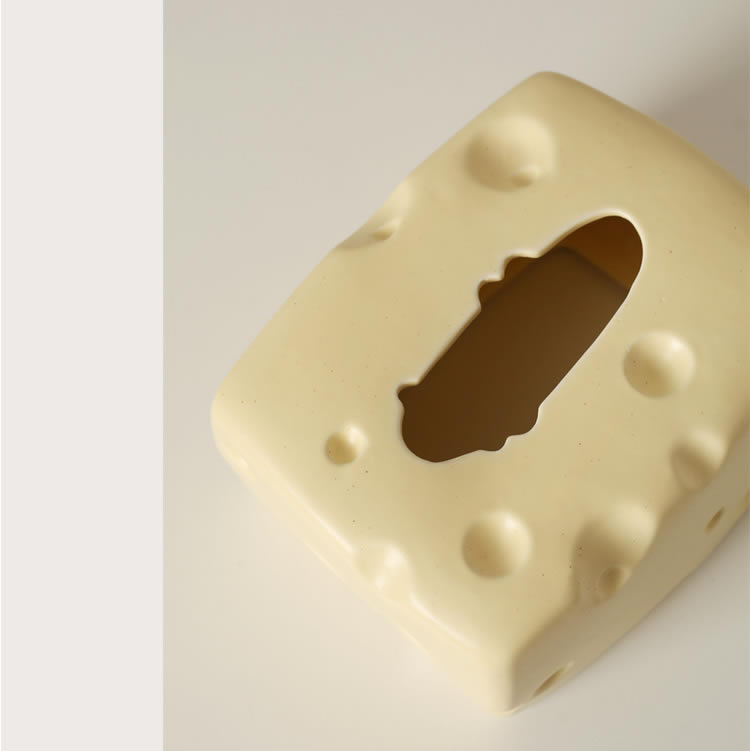 Creative Cheese Shaped Tissue Box